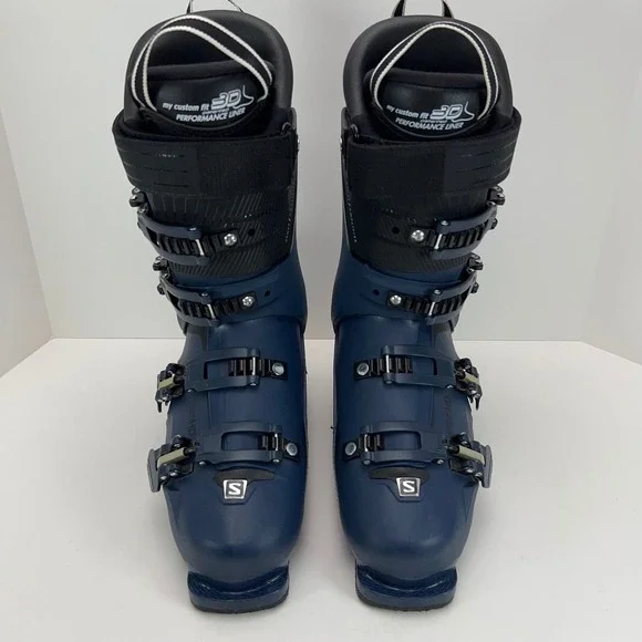 SALOMON S/PRO MV 100 Ski Boots Mens 26/8 Blue Gripwalk All Mountain Coreframe360